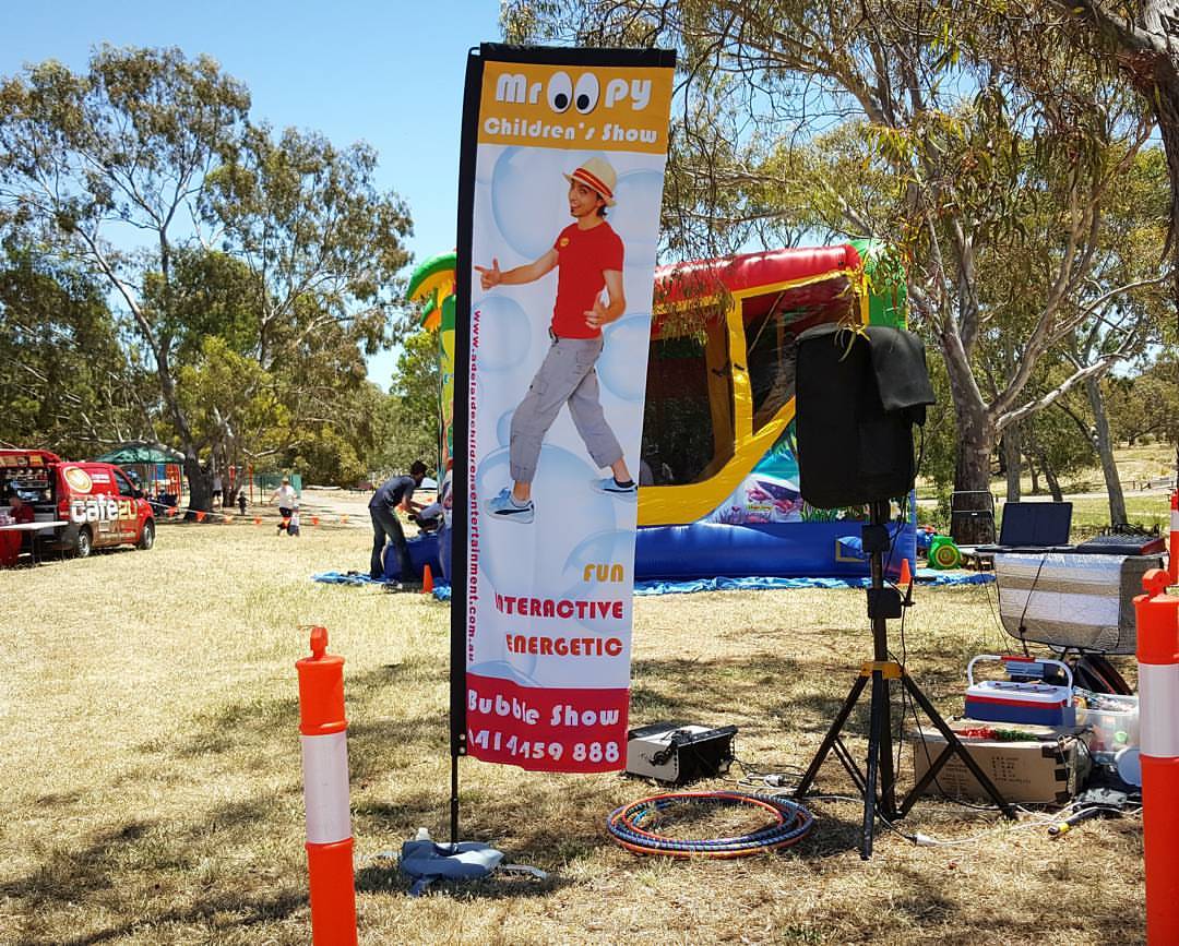 Morphettvale Trains with Mr Oopy Childrens and Bubble Entertainer Adelaide