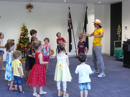 Christmas Party for Aust Federal Police